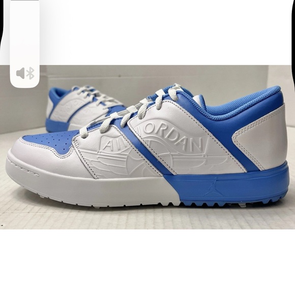 Nike Men's Jordan NU Retro 1 Golf 'UNC' University Blue Golf Shoes FZ4153-101 - Picture 2 of 10